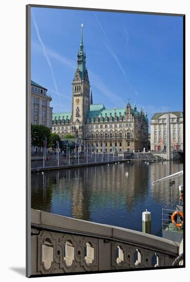 Europe, Germany, Hamburg, Townhall-Chris Seba-Mounted Photographic Print