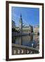 Europe, Germany, Hamburg, Townhall-Chris Seba-Framed Premium Photographic Print