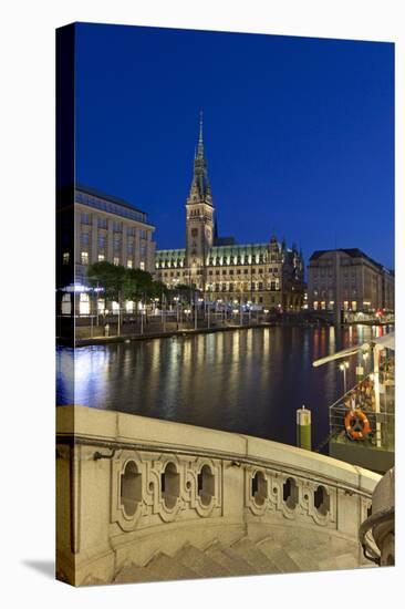 Europe, Germany, Hamburg, Townhall-Chris Seba-Stretched Canvas