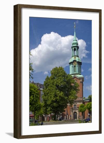 Europe, Germany, Hanseatic Town, Hamburg, St. Georg Kirchhof-Chris Seba-Framed Photographic Print