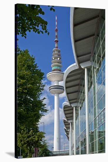 Europe, Germany, Hanseatic Town, Hamburg, Television Tower-Chris Seba-Stretched Canvas