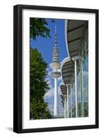 Europe, Germany, Hanseatic Town, Hamburg, Television Tower-Chris Seba-Framed Photographic Print