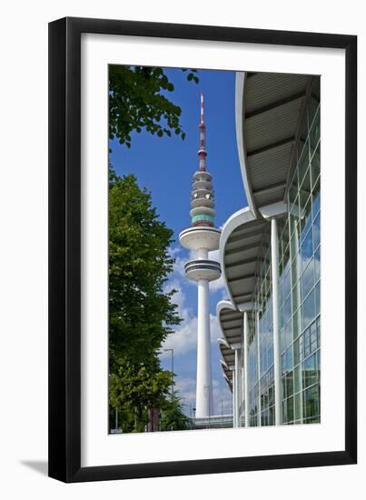 Europe, Germany, Hanseatic Town, Hamburg, Television Tower-Chris Seba-Framed Photographic Print