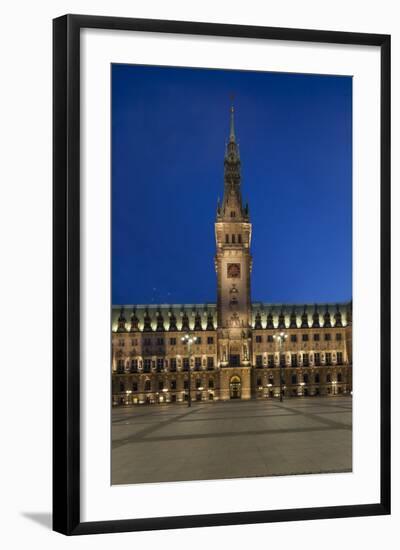 Europe, Germany, Hanseatic Town, Hamburg, Townhall-Chris Seba-Framed Photographic Print