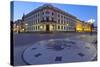 Europe, Germany, Hesse, Wiesbaden, Hessian Landtag, Stone Mosaic Kaiseradlerwappen-Chris Seba-Stretched Canvas