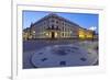 Europe, Germany, Hesse, Wiesbaden, Hessian Landtag, Stone Mosaic Kaiseradlerwappen-Chris Seba-Framed Photographic Print