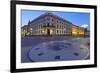 Europe, Germany, Hesse, Wiesbaden, Hessian Landtag, Stone Mosaic Kaiseradlerwappen-Chris Seba-Framed Photographic Print