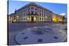 Europe, Germany, Hesse, Wiesbaden, Hessian Landtag, Stone Mosaic Kaiseradlerwappen-Chris Seba-Stretched Canvas