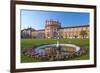 Europe, Germany, Hesse, Wiesbaden, Schloss Biberach on the Bank of the Rhine-Chris Seba-Framed Photographic Print