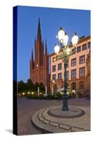 Europe, Germany, Hesse, Wiesbaden, Stone Mosaic-Chris Seba-Stretched Canvas