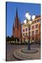 Europe, Germany, Hesse, Wiesbaden, Stone Mosaic-Chris Seba-Stretched Canvas