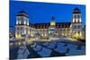 Europe, Germany, Mecklenburg-Western Pomerania, Baltic Sea Island RŸgen, Binz, Kurhaus, Evening-Chris Seba-Mounted Photographic Print