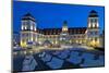 Europe, Germany, Mecklenburg-Western Pomerania, Baltic Sea Island RŸgen, Binz, Kurhaus, Evening-Chris Seba-Mounted Photographic Print