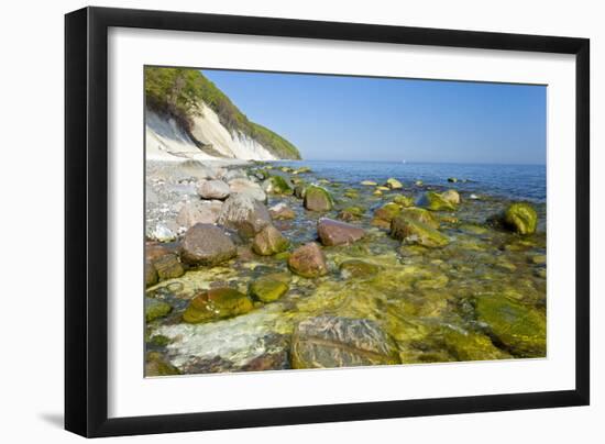 Europe, Germany, Mecklenburg-Western Pomerania, Baltic Sea Island RŸgen, Chalk Cliffs-Chris Seba-Framed Photographic Print