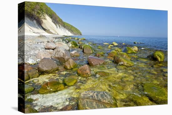 Europe, Germany, Mecklenburg-Western Pomerania, Baltic Sea Island RŸgen, Chalk Cliffs-Chris Seba-Stretched Canvas