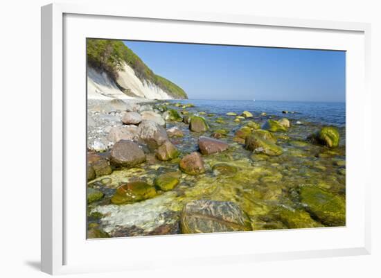 Europe, Germany, Mecklenburg-Western Pomerania, Baltic Sea Island RŸgen, Chalk Cliffs-Chris Seba-Framed Photographic Print