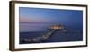 Europe, Germany, Mecklenburg-Western Pomerania, Baltic Sea Island, RŸgen, Sellin, Pier, Dusk-Chris Seba-Framed Photographic Print