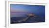 Europe, Germany, Mecklenburg-Western Pomerania, Baltic Sea Island, RŸgen, Sellin, Pier, Dusk-Chris Seba-Framed Photographic Print