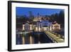 Europe, Germany, Mecklenburg-Western Pomerania, RŸgen, Bathing Place Sellin, Pier, Dusk-Chris Seba-Framed Photographic Print