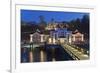 Europe, Germany, Mecklenburg-Western Pomerania, RŸgen, Bathing Place Sellin, Pier, Dusk-Chris Seba-Framed Photographic Print