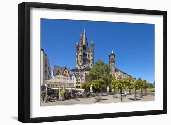 Europe, Germany, North Rhine-Westphalia, Cologne, Old Town-Chris Seba-Framed Photographic Print