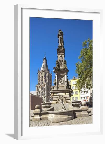 Europe, Germany, North Rhine-Westphalia, Cologne, Old Town-Chris Seba-Framed Photographic Print