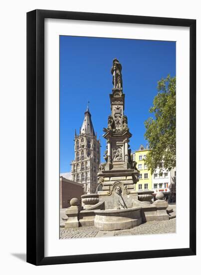 Europe, Germany, North Rhine-Westphalia, Cologne, Old Town-Chris Seba-Framed Photographic Print