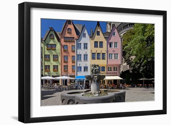 Europe, Germany, North Rhine-Westphalia, Cologne, Old Town-Chris Seba-Framed Photographic Print