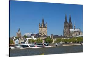 Europe, Germany, North Rhine-Westphalia, Cologne, Old Town-Chris Seba-Stretched Canvas