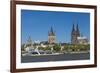 Europe, Germany, North Rhine-Westphalia, Cologne, Old Town-Chris Seba-Framed Photographic Print