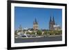 Europe, Germany, North Rhine-Westphalia, Cologne, Old Town-Chris Seba-Framed Photographic Print