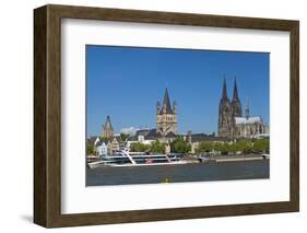 Europe, Germany, North Rhine-Westphalia, Cologne, Old Town-Chris Seba-Framed Photographic Print