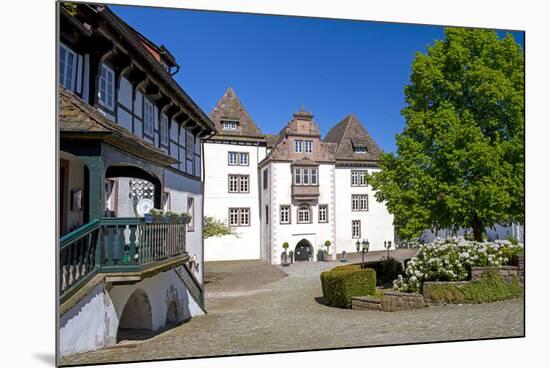 Europe, Germany, North Rhine-Westphalia, Weserbergland (Weser Mountainous Country), Hšxter-Chris Seba-Mounted Photographic Print