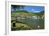 Europe, Germany, Rhineland-Palatinate, Bernkastel-Kues at Moselle River, Riverbank-Chris Seba-Framed Photographic Print