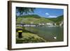 Europe, Germany, Rhineland-Palatinate, Bernkastel-Kues at Moselle River, Riverbank-Chris Seba-Framed Photographic Print