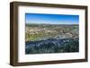 Europe, Germany, Rhineland-Palatinate, Panoramic View of the Marian Column on Trier-Udo Bernhart-Framed Photographic Print