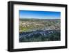 Europe, Germany, Rhineland-Palatinate, Panoramic View of the Marian Column on Trier-Udo Bernhart-Framed Photographic Print