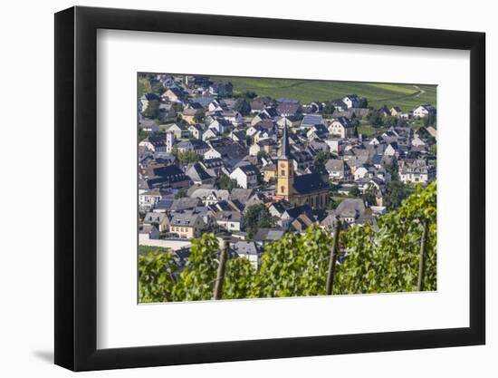 Europe, Germany, Rhineland-Palatinate, Roman Wine Road-Udo Bernhart-Framed Photographic Print