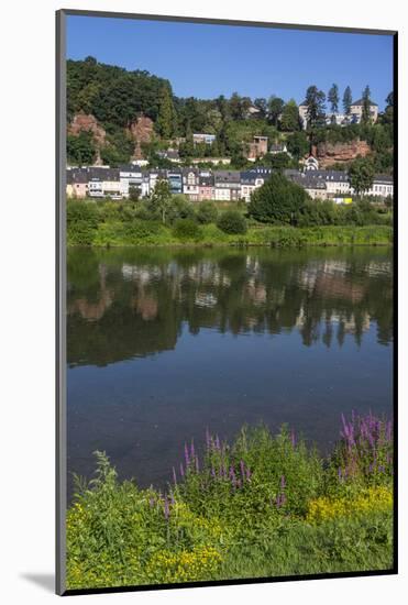 Europe, Germany, Rhineland-Palatinate, the Moselle, Moselle Valley, Trier, Zurlaubener Shore-Udo Bernhart-Mounted Photographic Print