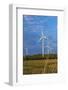 Europe, Germany, Saxony-Anhalt, Magdeburg Bšrde, Wind Turbines-Chris Seba-Framed Photographic Print