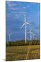 Europe, Germany, Saxony-Anhalt, Magdeburg Bšrde, Wind Turbines-Chris Seba-Mounted Photographic Print