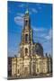 Europe, Germany, Saxony, Dresden, Elbufer (Bank of the River Elbe), Cathedral-Chris Seba-Mounted Photographic Print