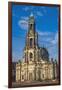 Europe, Germany, Saxony, Dresden, Elbufer (Bank of the River Elbe), Cathedral-Chris Seba-Framed Photographic Print