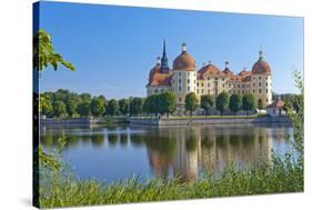 Europe, Germany, Saxony, Moritzburg-Chris Seba-Stretched Canvas