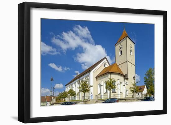 Europe, Germany, the Bavarian Forest, Upper Palatinate, Rštz, Parish Church St. Martin-Chris Seba-Framed Photographic Print