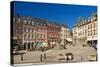 Europe, Grand Duchy of Luxembourg, Echternach, Market Square-Chris Seba-Stretched Canvas