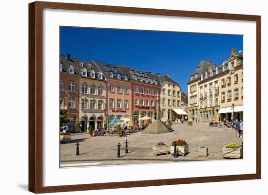 Europe, Grand Duchy of Luxembourg, Echternach, Market Square-Chris Seba-Framed Photographic Print