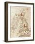 Europe: Great Britain and Ireland, from Atlas of the World in Thirty-Three Maps, 1553-Battista Agnese-Framed Giclee Print