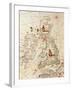 Europe: Great Britain and Ireland, from Atlas of the World in Thirty-Three Maps, 1553-Battista Agnese-Framed Giclee Print