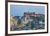 Europe, Great Britain, Scotland, Edinburgh. Edinburgh Castle From Calton Hill at Dusk-Rob Tilley-Framed Photographic Print